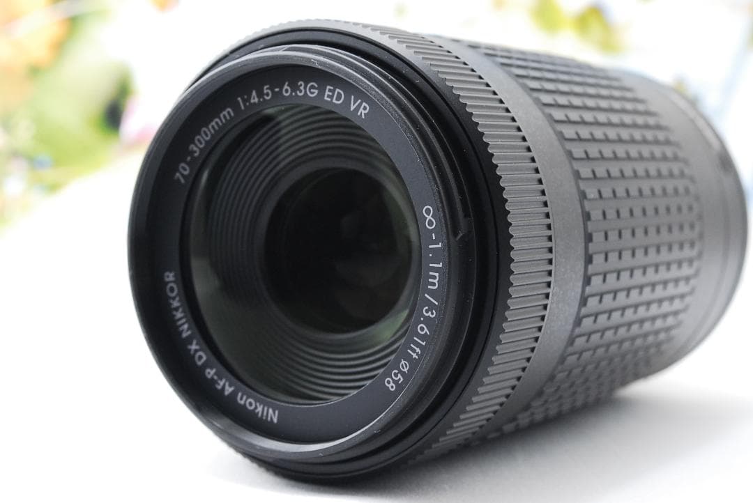 新品級✨フルセット✨Nikon AF-P 70-300mm✨超望遠レンズ✨高速