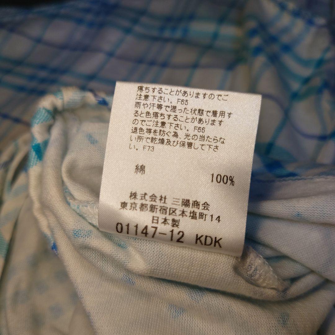 美品　BURBERRY　バーバリー ロンドン　キャミソール　38 M ブルー 青