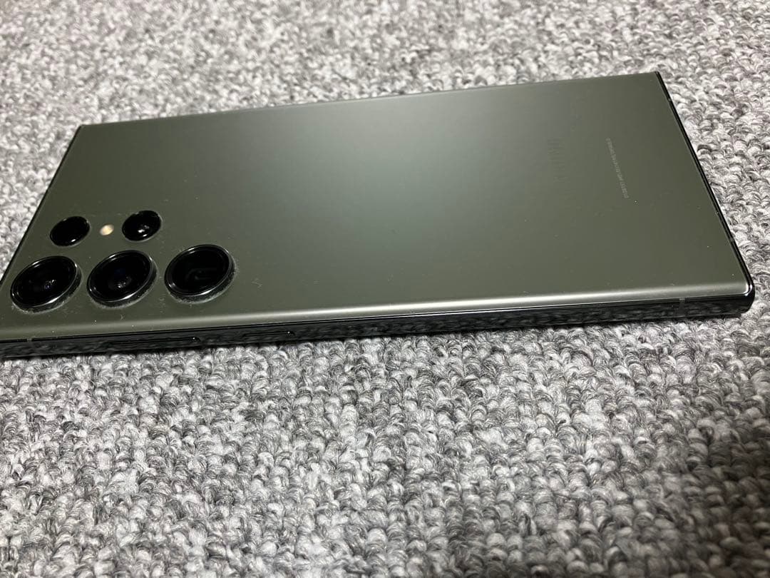 GalaxyS23 ultra 本体 256GB グリーン simフリー