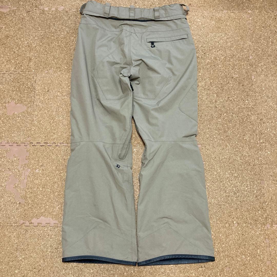 【美品】ボルコム VOLCOMスノーパンツGORE-TEXスノボSメンズベージュ