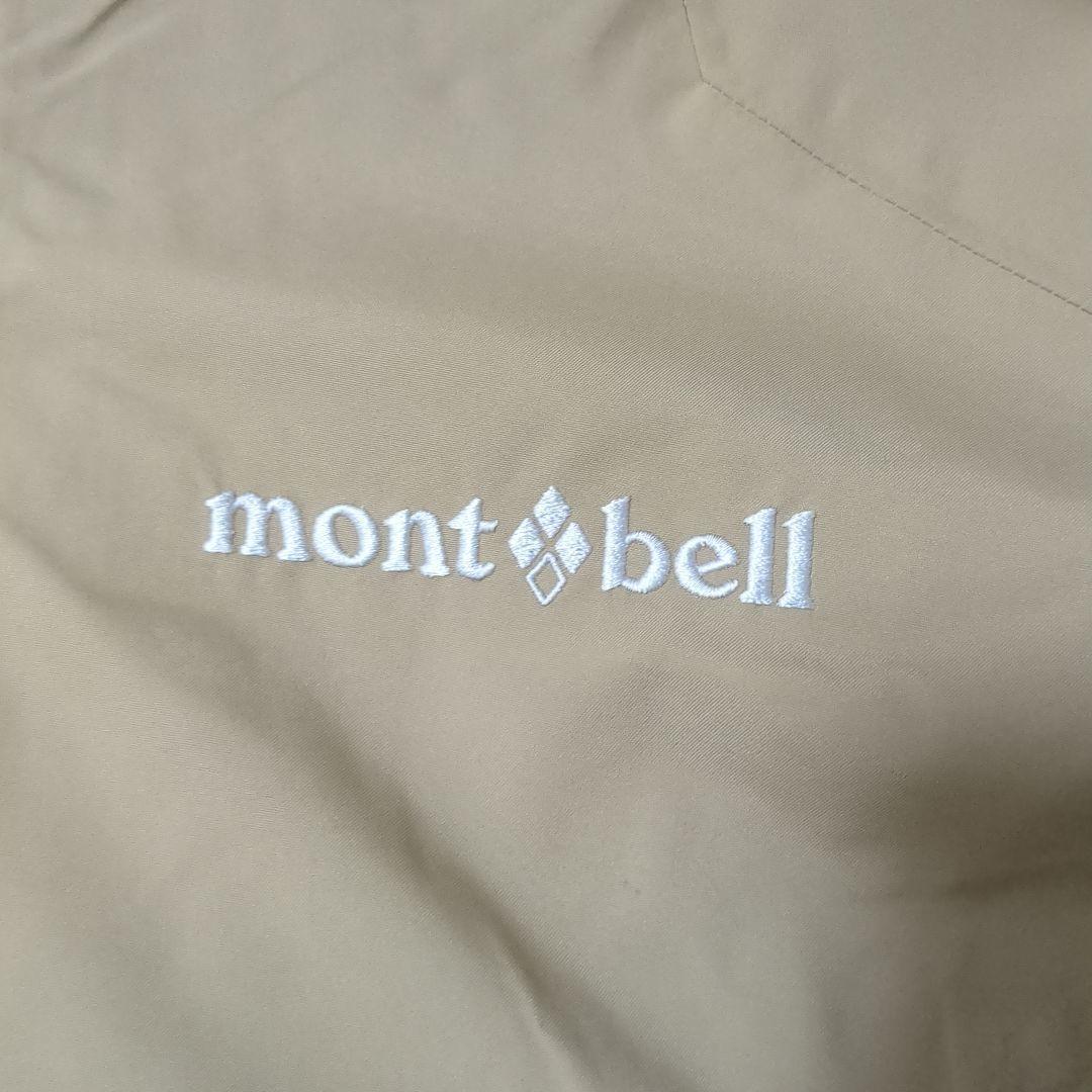 【新品】mont-bellパウダーステップ パーカ Men's　М　タン