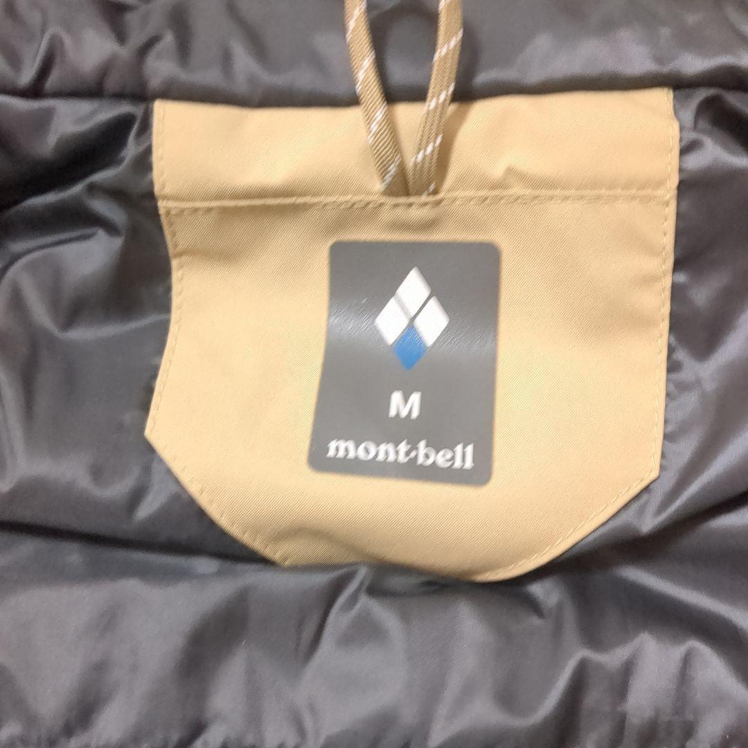 【新品】mont-bellパウダーステップ パーカ Men's　М　タン