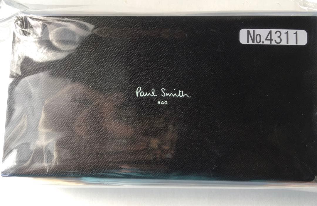 【ポールスミス/Paul Smith】牛革レザー二つ折り長財布ロングウォレット