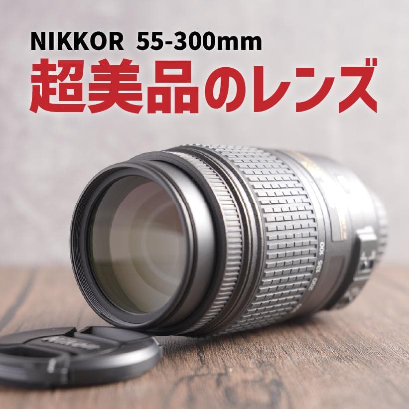✨超美品✨スポーツ・イベントに✨NIKKOR 55-300mm　223-2