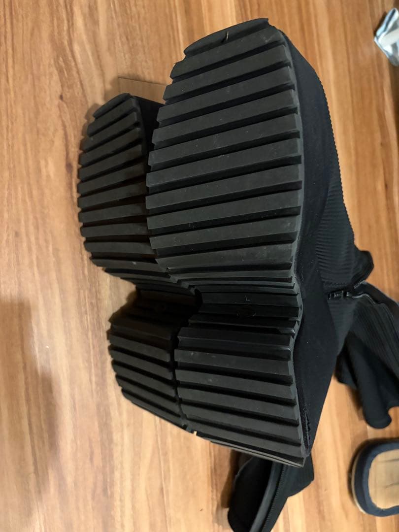 12cm盛れるロングブーツ　ミシェルマカロン