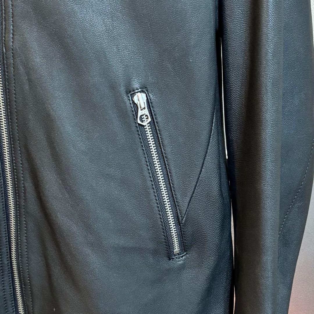 おかじ 様FREAK'S STORE シングルライダースジャケットXL ブラック