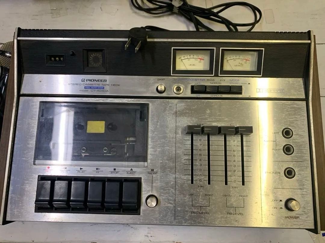 Pioneer CT-4040A カセットテープデッキ　ジャンク