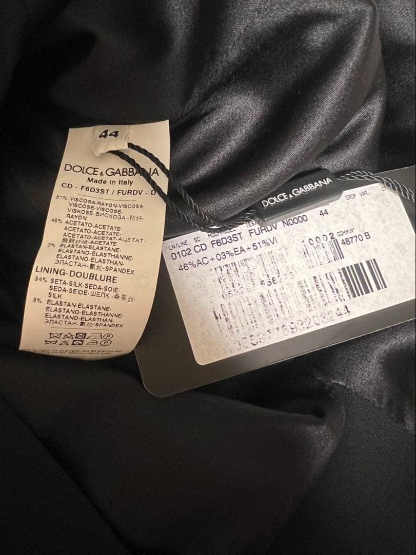 最終価格！DOLCE & GABBANA ひざ丈ワンピース サイズ44 M-L