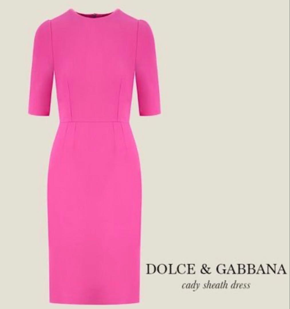 最終価格！DOLCE & GABBANA ひざ丈ワンピース サイズ44 M-L