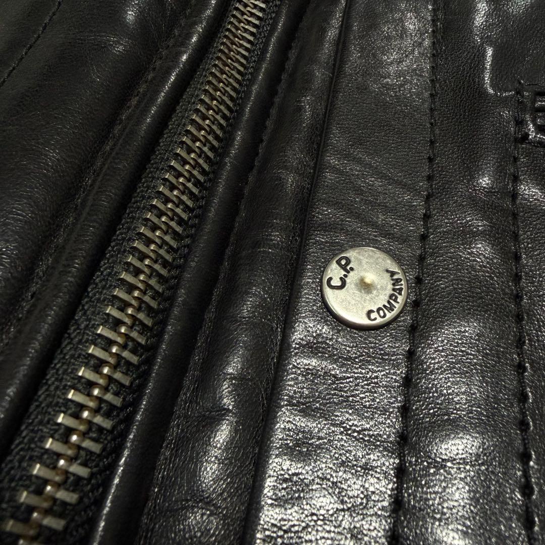 CP company レザー ジャケット Dポケ ビンテージ シーピーカンパニー
