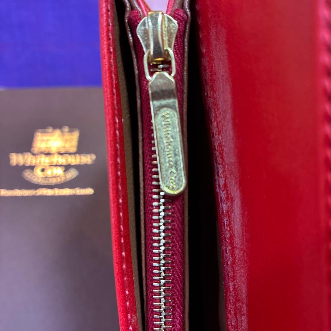 【Whitehouse Cox】ブライダルレザー長財布