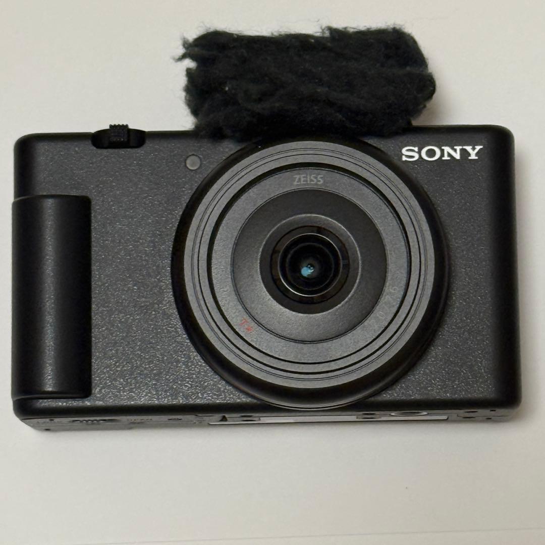 SONY VLOGCAM ZV-1F ブラック+ハンドグリップ付き