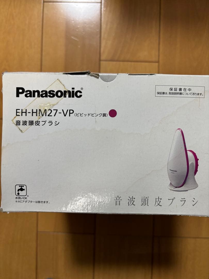 【新品】パナソニック　音波頭皮ブラシEH-HM27-VP