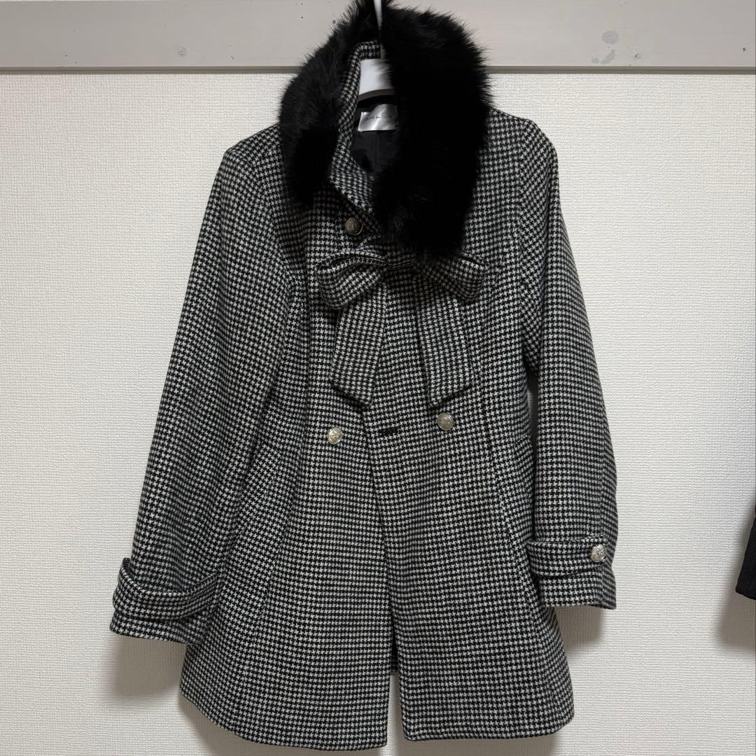 OLIVE des OLIVE Keru マルチwayリボンミドルコート