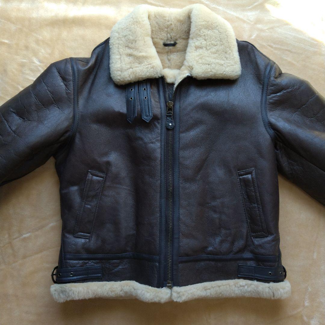 90's B3 XL フライトジャケット ムートンジャケット ツーリング