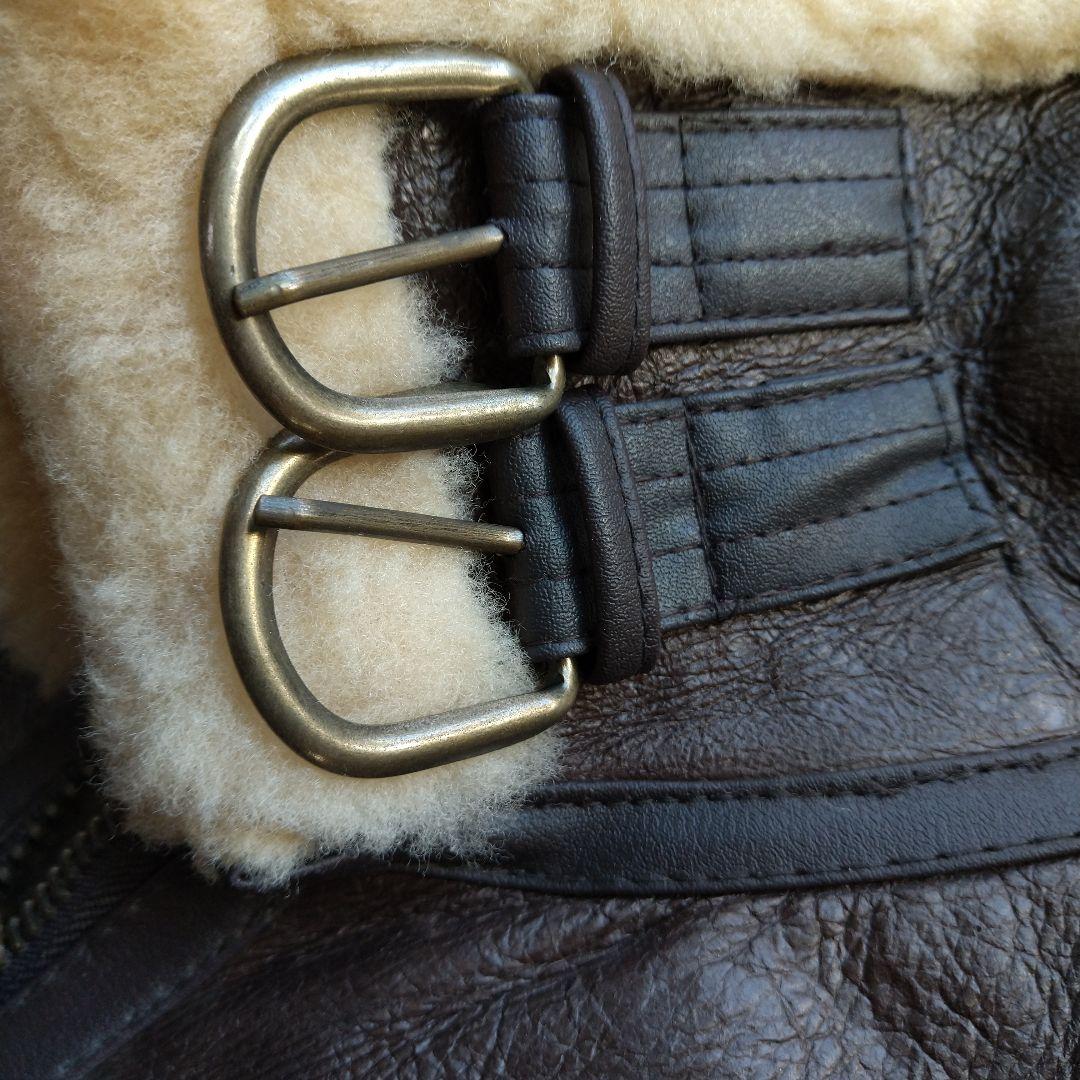 90's B3 XL フライトジャケット ムートンジャケット ツーリング