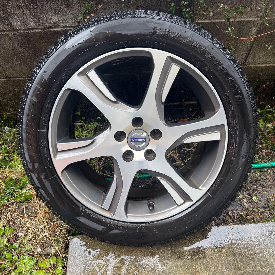 ②【送料込】235/50 R18 スタッドレス VOLVO XC70 4本set