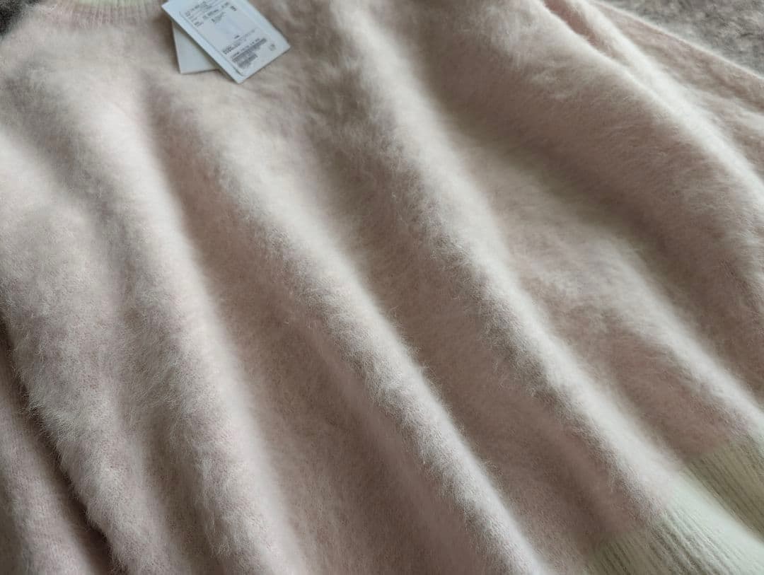 UNITED ARROWS 　フォックス カシミヤ クルーネック ニット