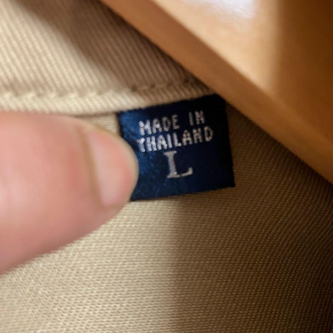 90s ラルフローレン　スイングトップ　ベージュ