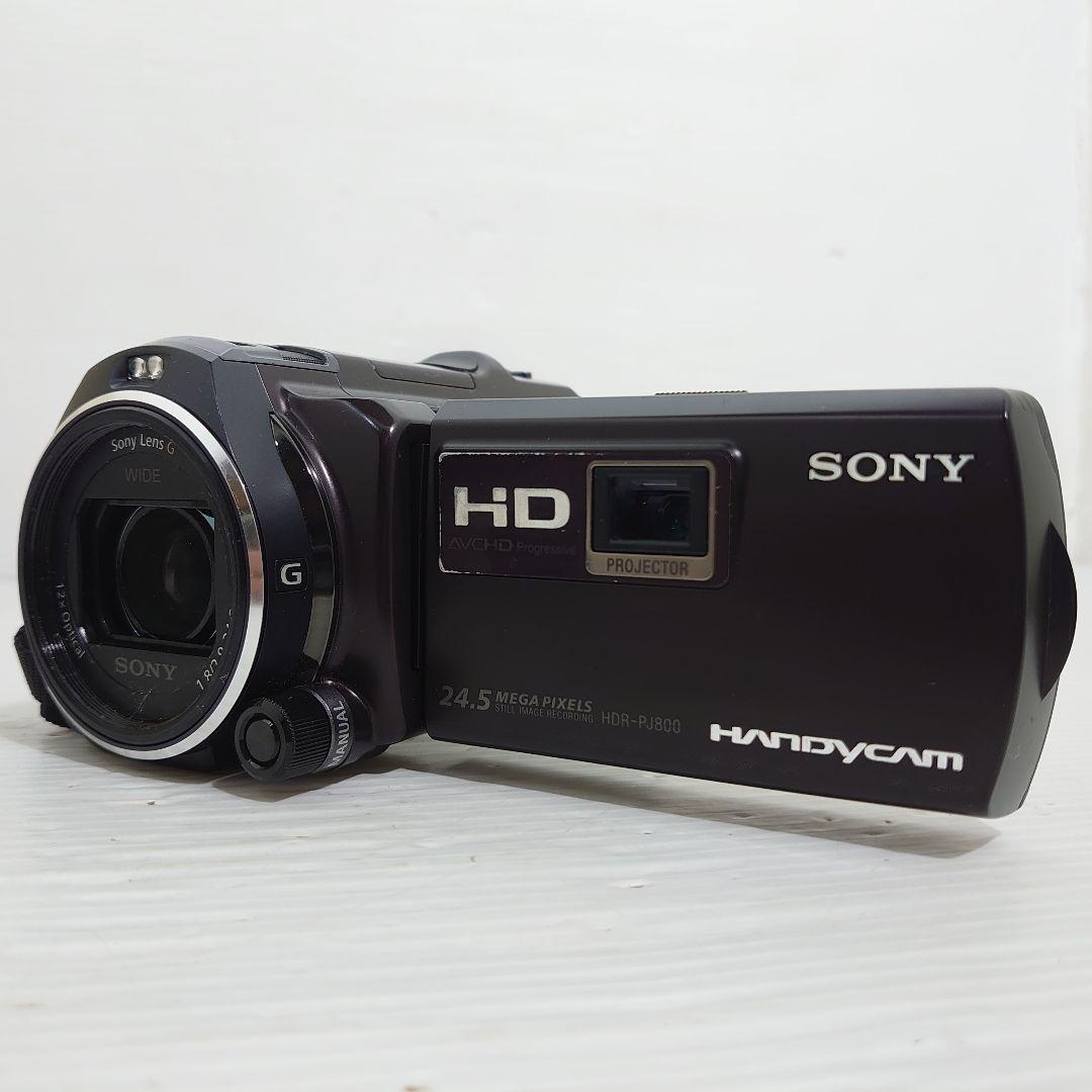 動作ok　SONY　Handycam HDR-PJ800 ブラウン