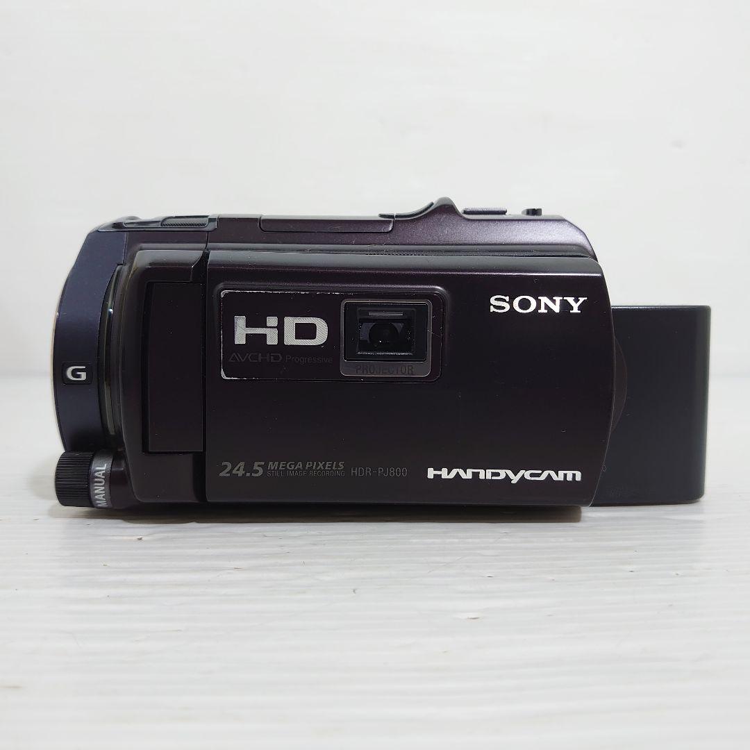 動作ok　SONY　Handycam HDR-PJ800 ブラウン