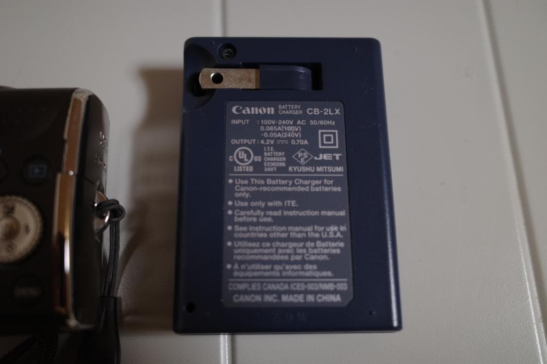 キヤノン　Canon　PowerShot　SX200 IS　バッテリー、充電器付