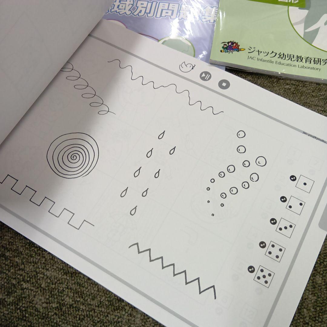 ジャック幼児教育研究所 ハイレベル領域別問題集5冊セット