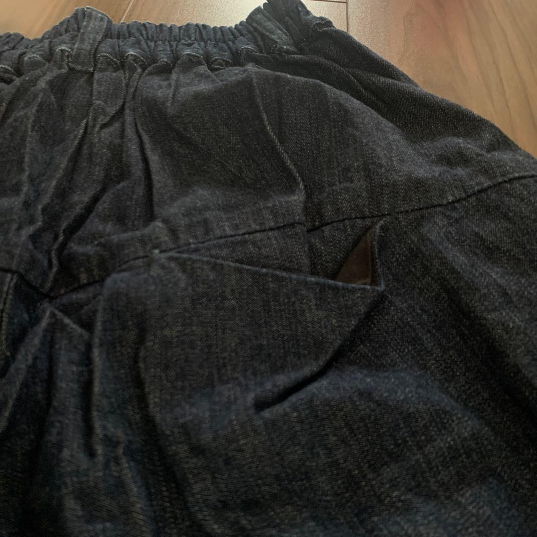 uni　ハーベスティ　エッグデニムパンツ