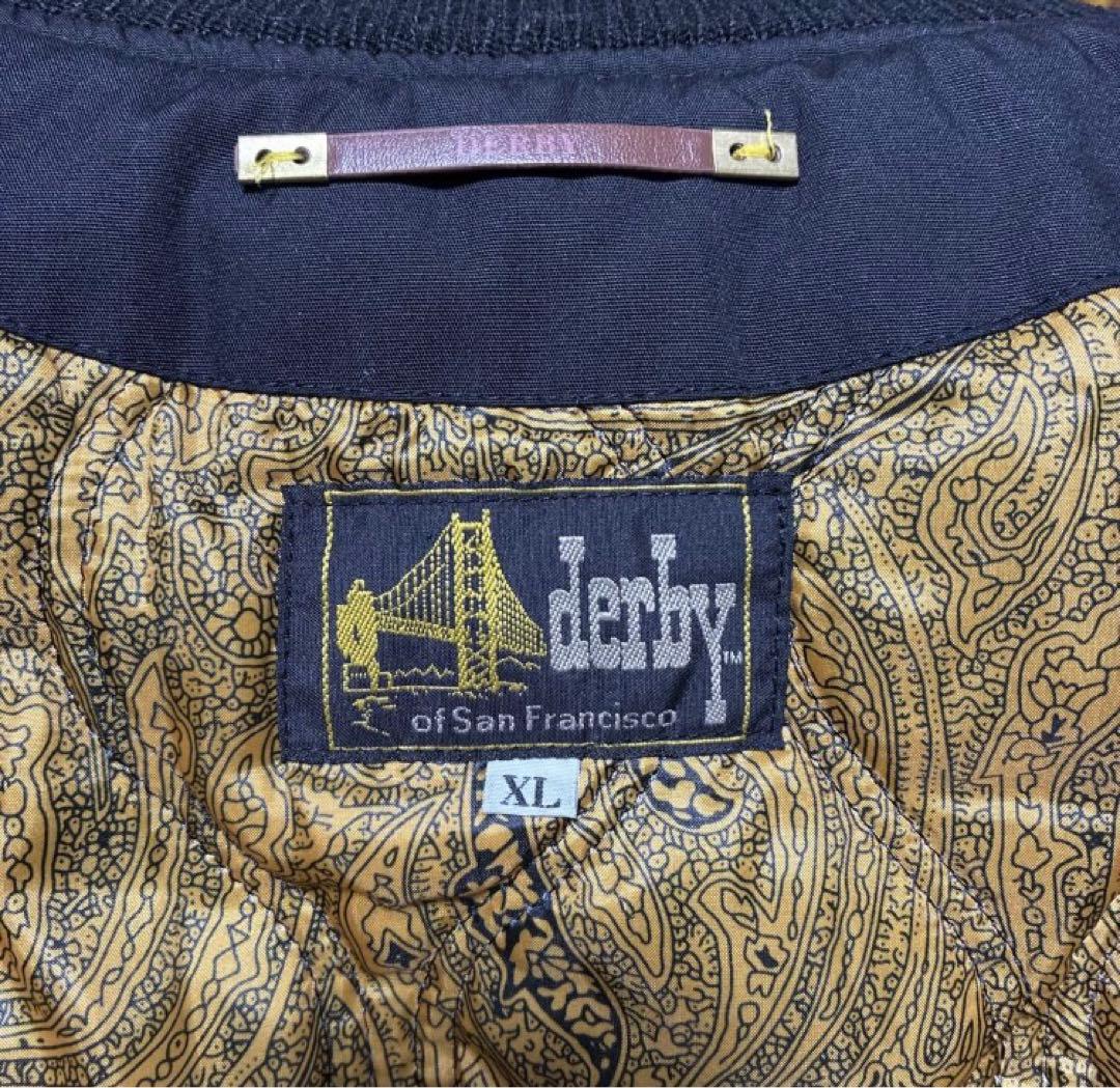 XL 黒金 Derby of San Franciscoダービージャケット300