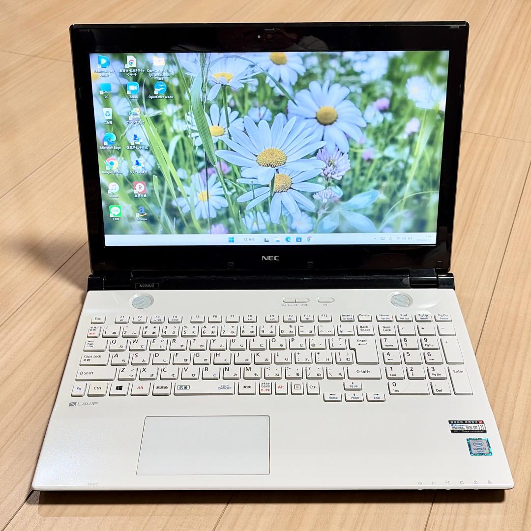 【メモリ16GB・大容量1TB】NEC LaVie｜ブルーレイ対応｜ホワイトPC