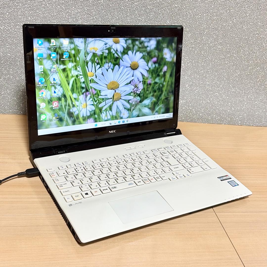 【メモリ16GB・大容量1TB】NEC LaVie｜ブルーレイ対応｜ホワイトPC