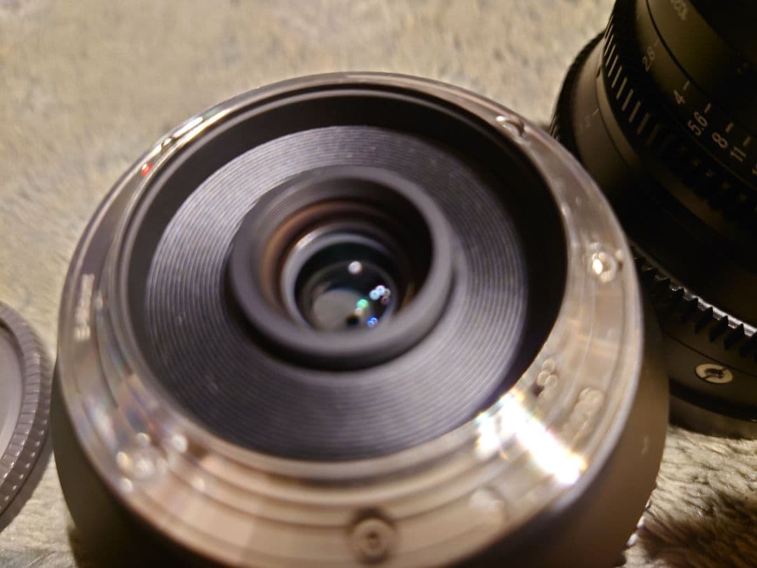 七工匠のaps-c用 sony 35,12mmセット　ttartisan