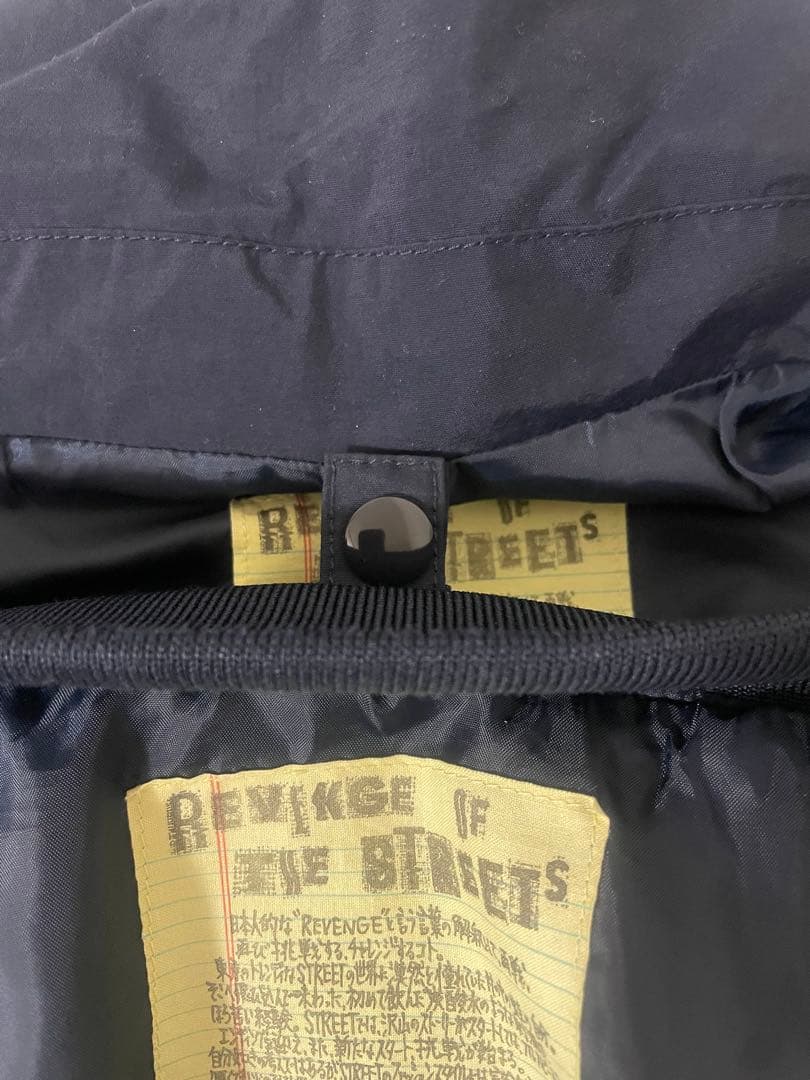 ハ*カ様 AH.H SSZ A.H NYPD 名作ビッグジャケットM ネイビー