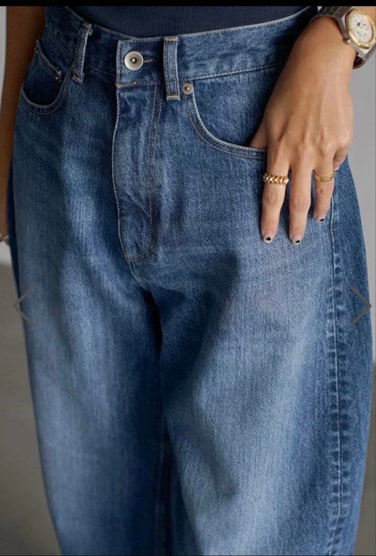 パンツ room306contemporary Curve Denim Pants