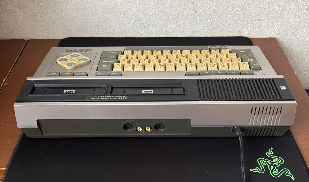MSX CF-2000 動作品 取説付き