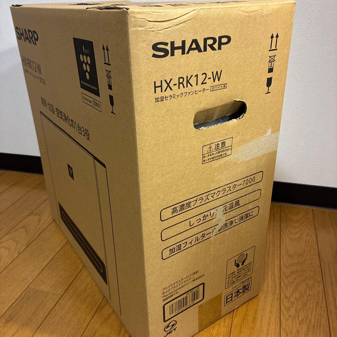 SHARP HX-RK12-W 加湿セラミックファンヒーター