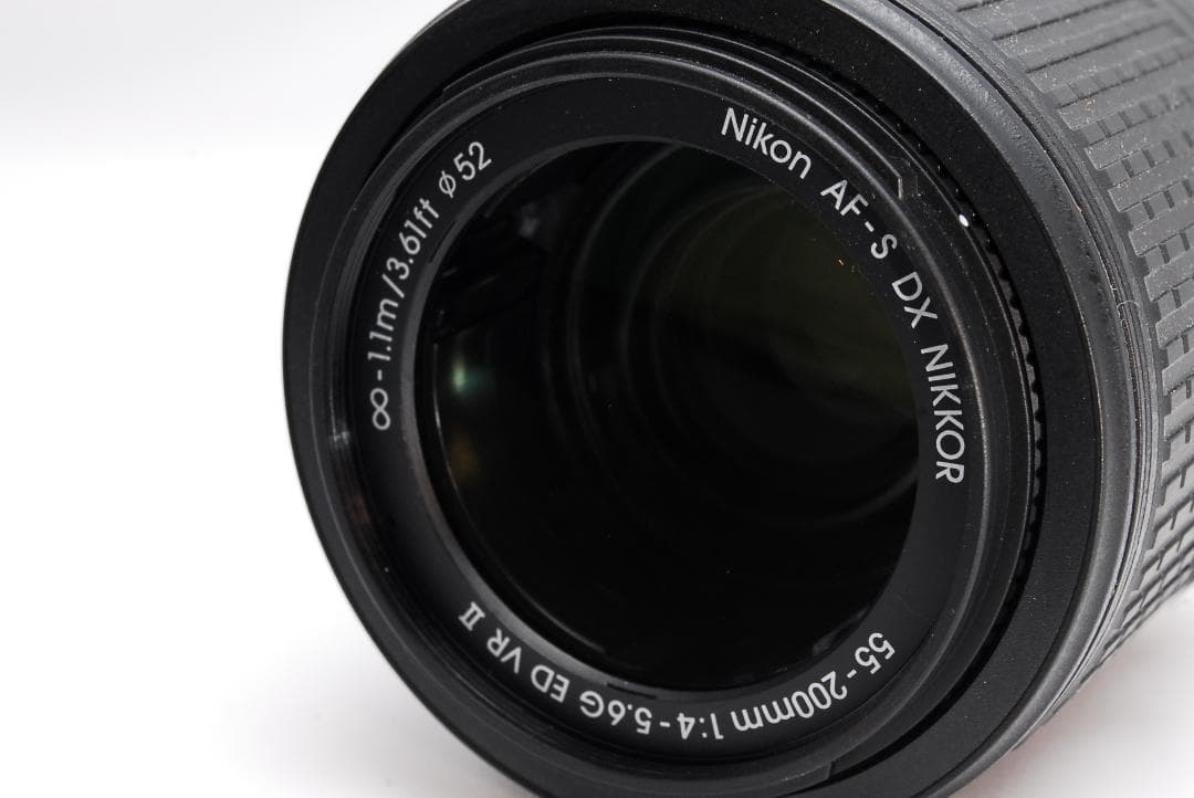♥超美品♥ Nikon 55-200mm f4-5.6GII ED VR望遠