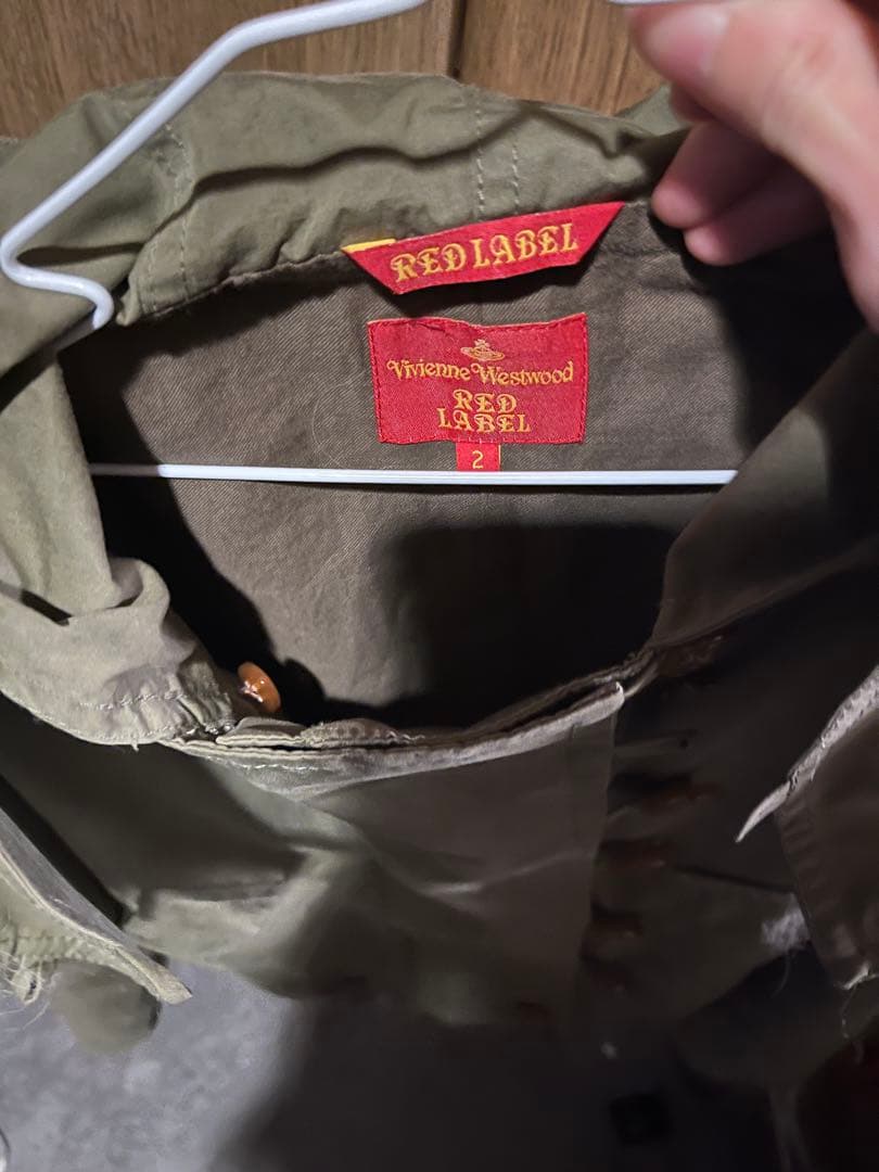 ヴィヴィアン　ファー　フード　ブルゾン