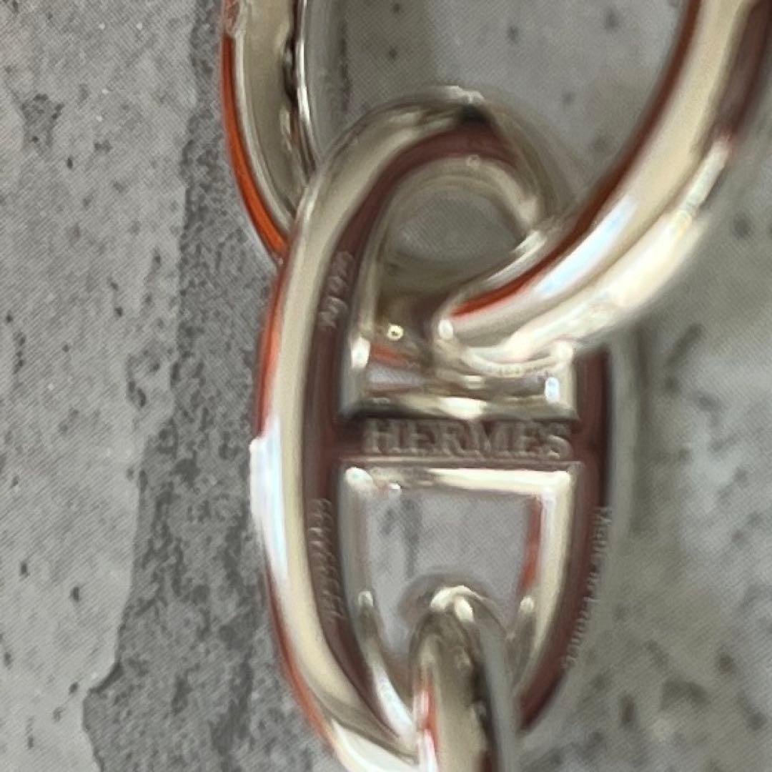 新品　HERMES エルメス シェーヌダンクルブレスレットGM13コマ