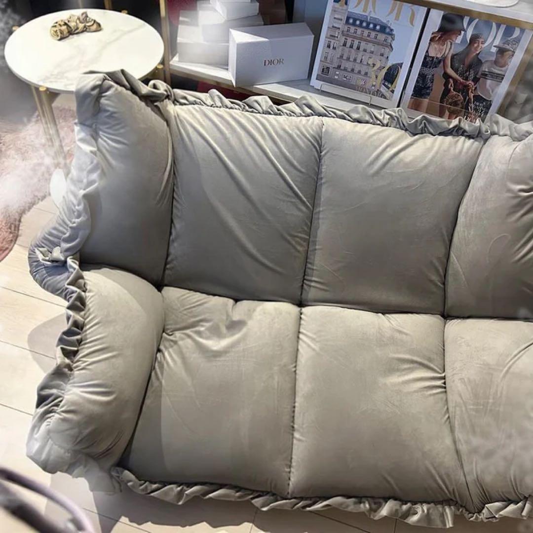 【Francfranc】オンライン限定フリルソファ