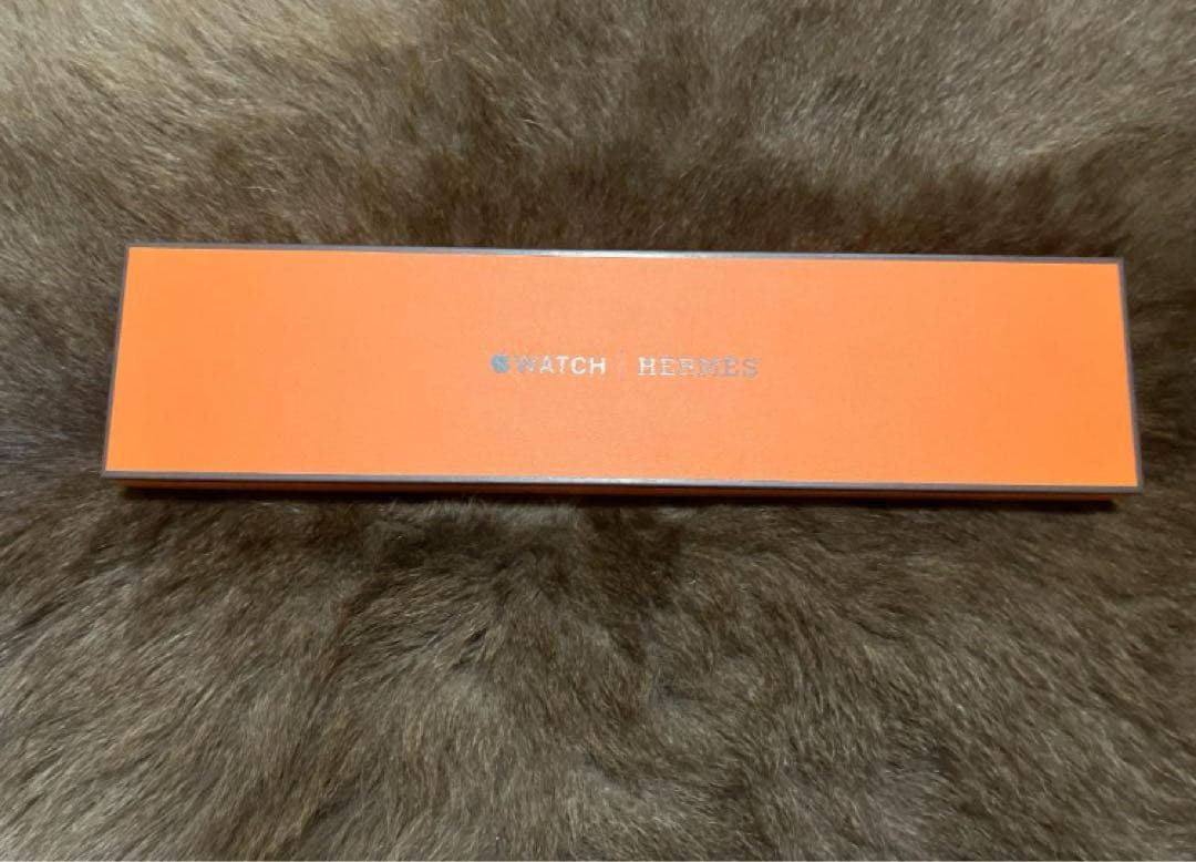HERMES アップルウォッチバンド シングルツアーKILIM 42 BLANC