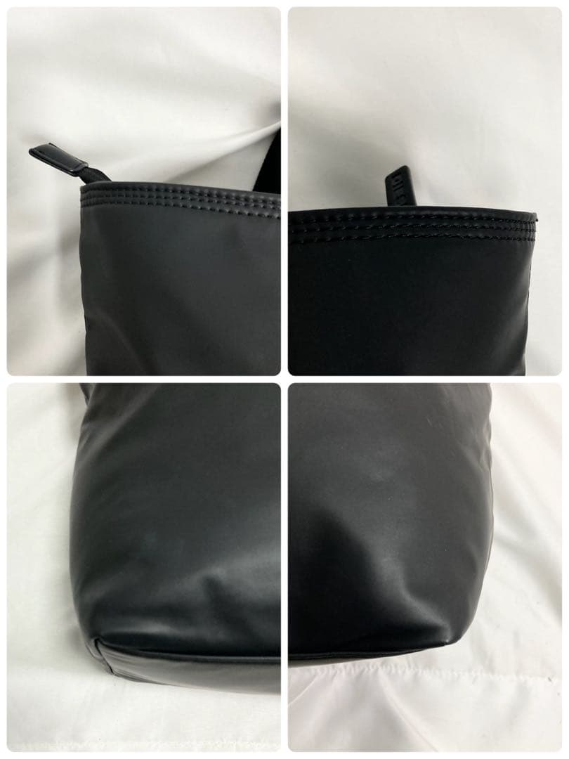 ディーゼル ロゴ トートバッグ ブラック 大容量 多機能 A4可 肩がけ 通勤