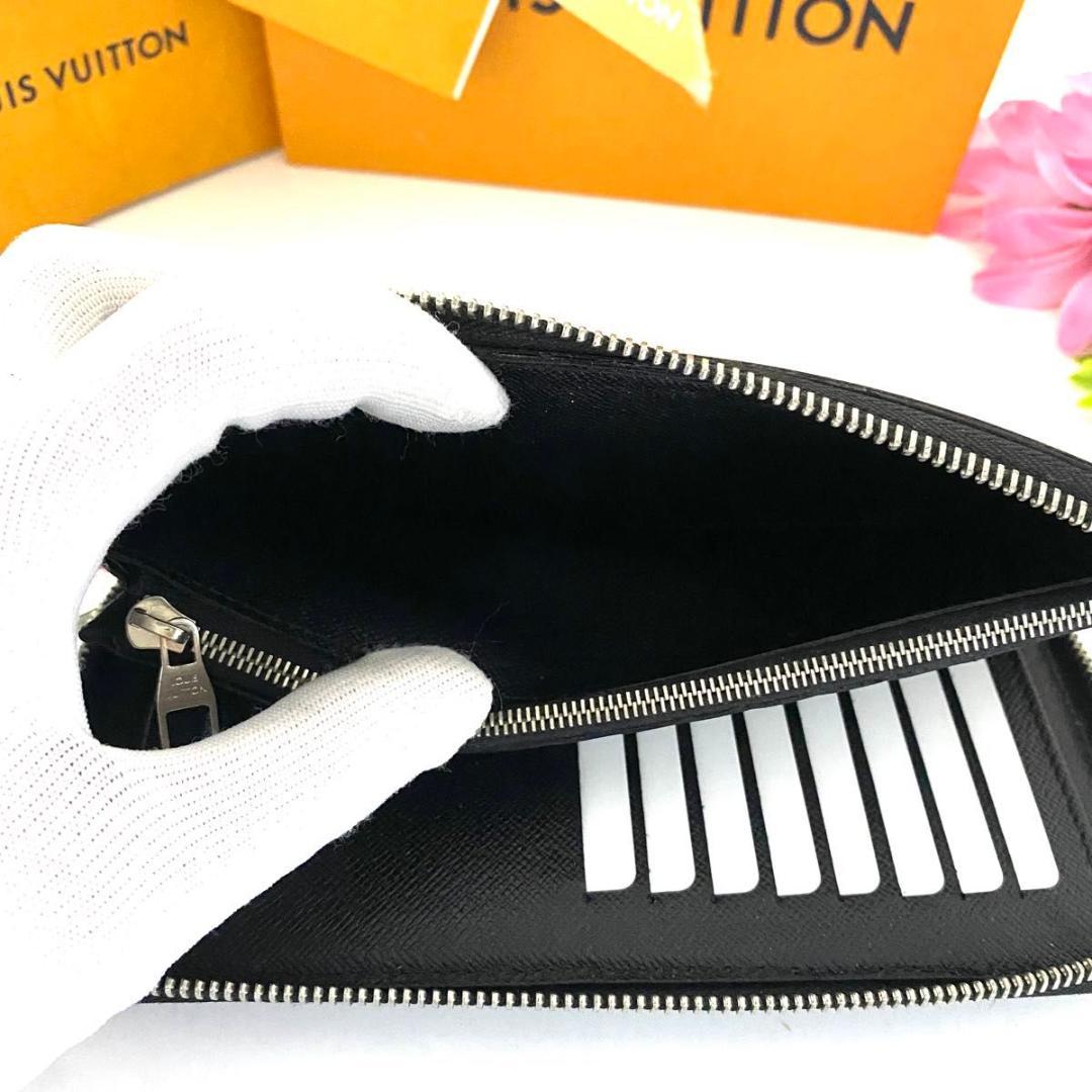 ルイ ヴィトン◎ダミエ グラフィット ヴェルティカル 長財布 ラウンドファスナー