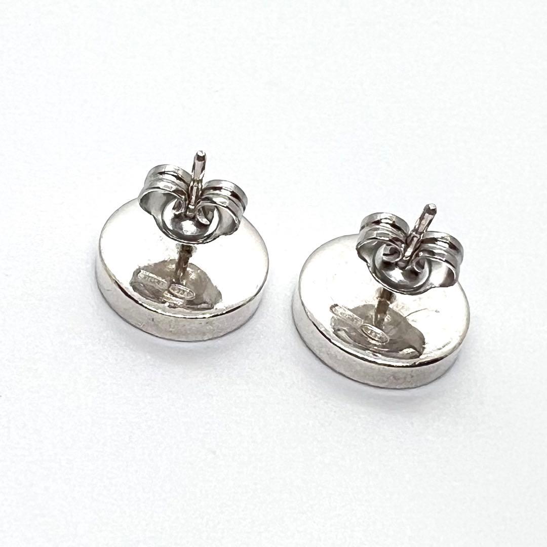 GUCCI グッチ ピアス スタッズ ロゴ シルバー 925 サークル