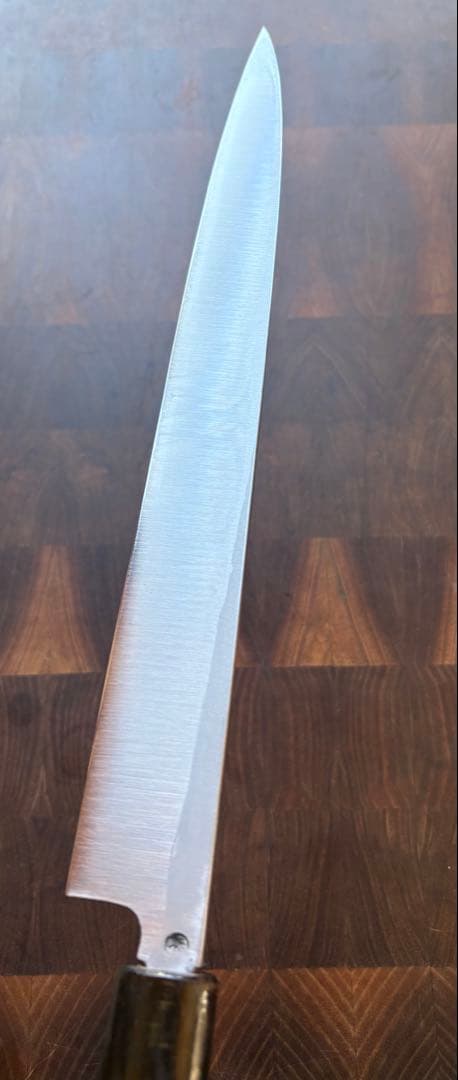正本　築地　霞　秀　青鋼　柳刃　270mm 9寸　包丁　刺身　和包丁　本職