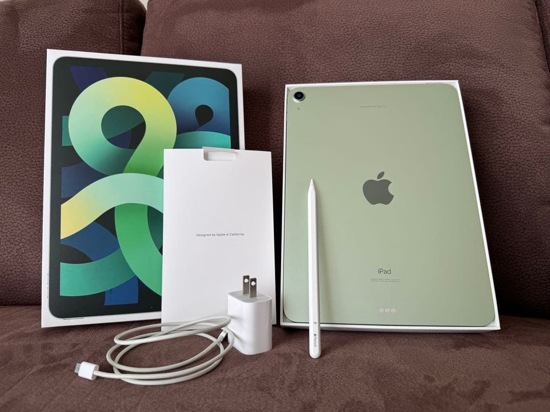 Apple iPadAir 4 256 グリーン Apple Pencil付