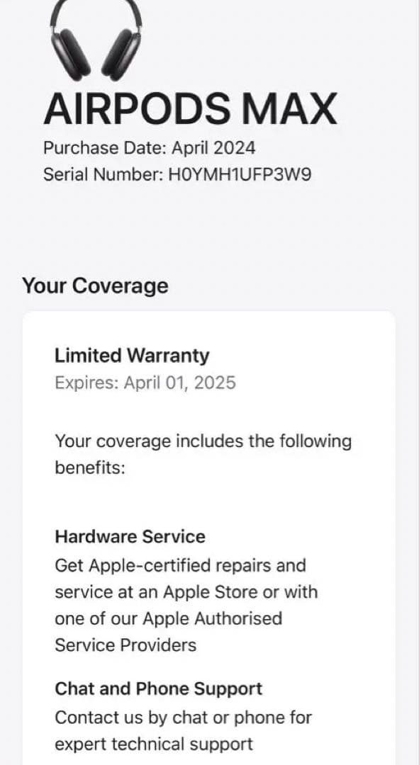 アップル Apple AirPods Max ワイヤレスヘッドホスペース　グレー