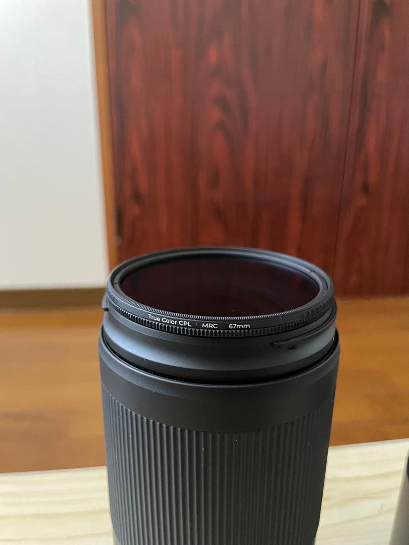 タムロン70-300mm F/4.5-6.3Di III RXDフィルターおまけ