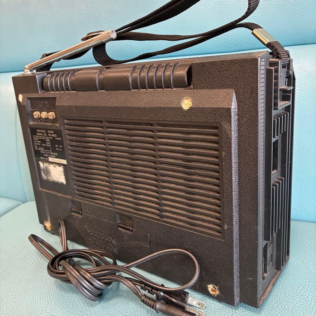 【ジャンク】Victor ラジオ FR-6600 短波受信機 FM受信可能