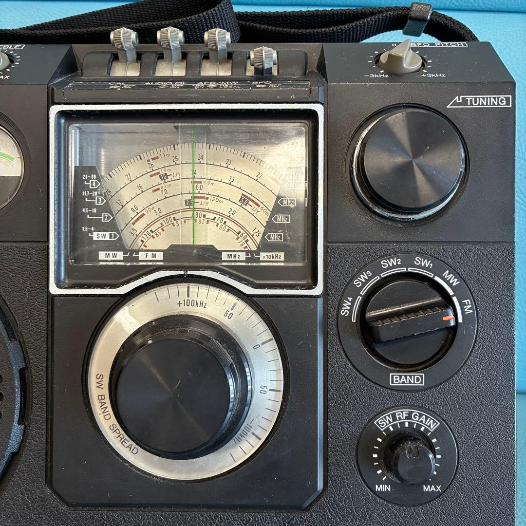 【ジャンク】Victor ラジオ FR-6600 短波受信機 FM受信可能